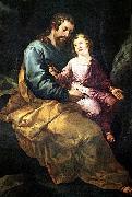 HERRERA, Francisco de, the Elder St Joseph and the Child sr oil painting reproduction